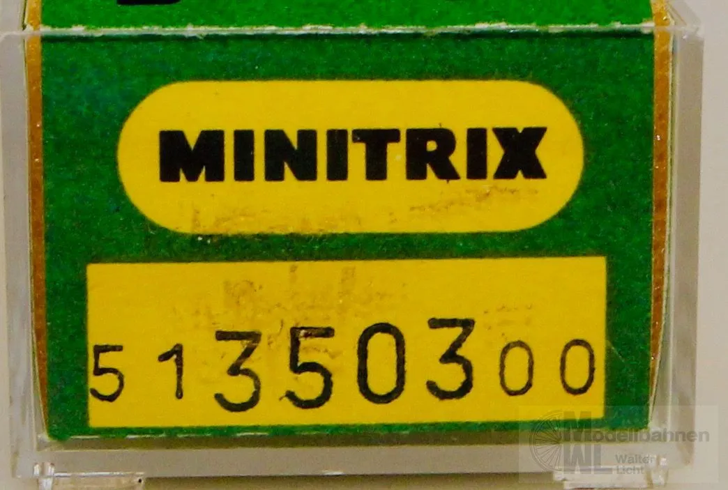 Trix 13503 - MINITRIX - Güterwagen ged. DB Ep.IV ex Bromberg N 1:160