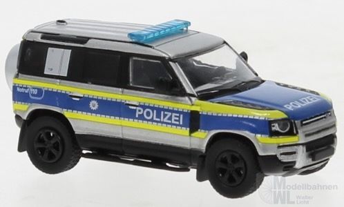 PCX-Models 870619 - Land Rover Defender 110 2020 Polizei Hessen H0 1:87