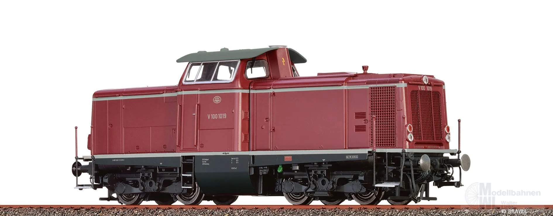 Brawa 70175 - Diesellok V100 UEF Ep.VI H0/WS Sound