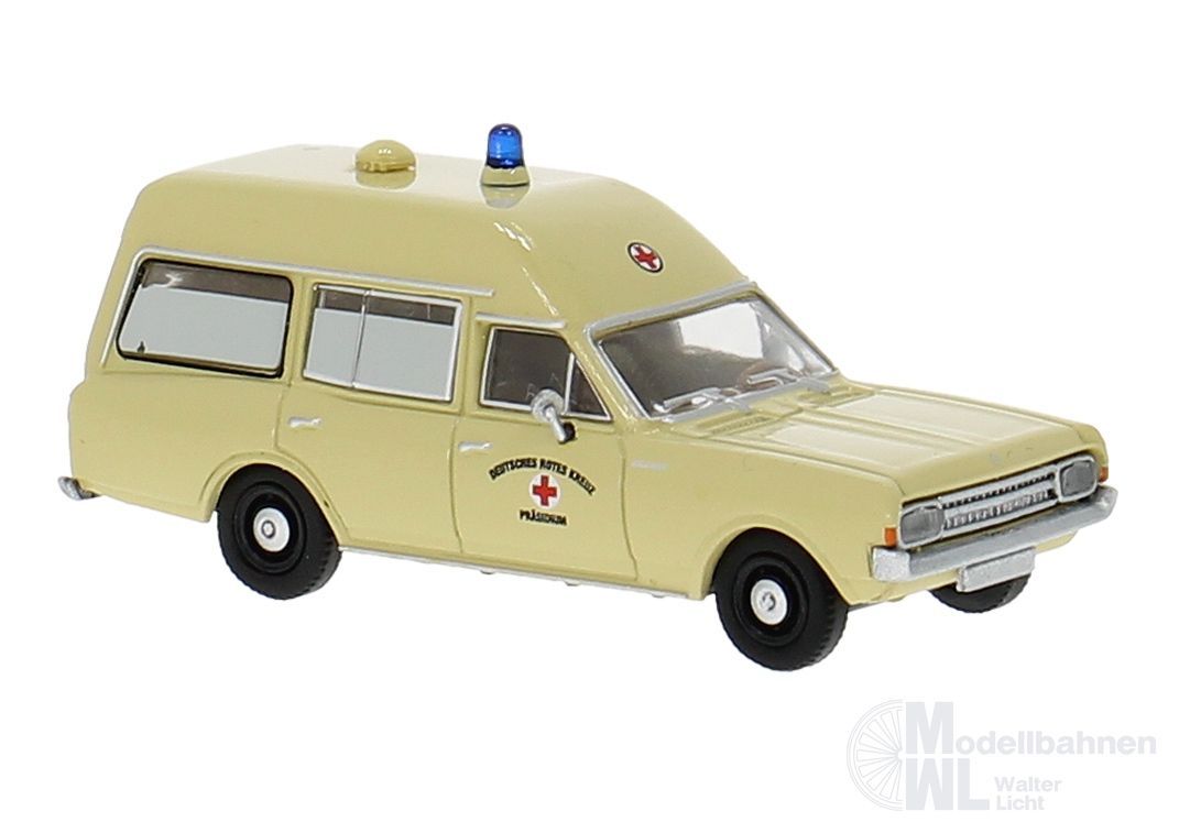 Brekina 20670 - Opel Rekord C KTW des DRK H0 1:87 Brekina 20670 - Opel Rekord C KTW des DRK H0 1:87