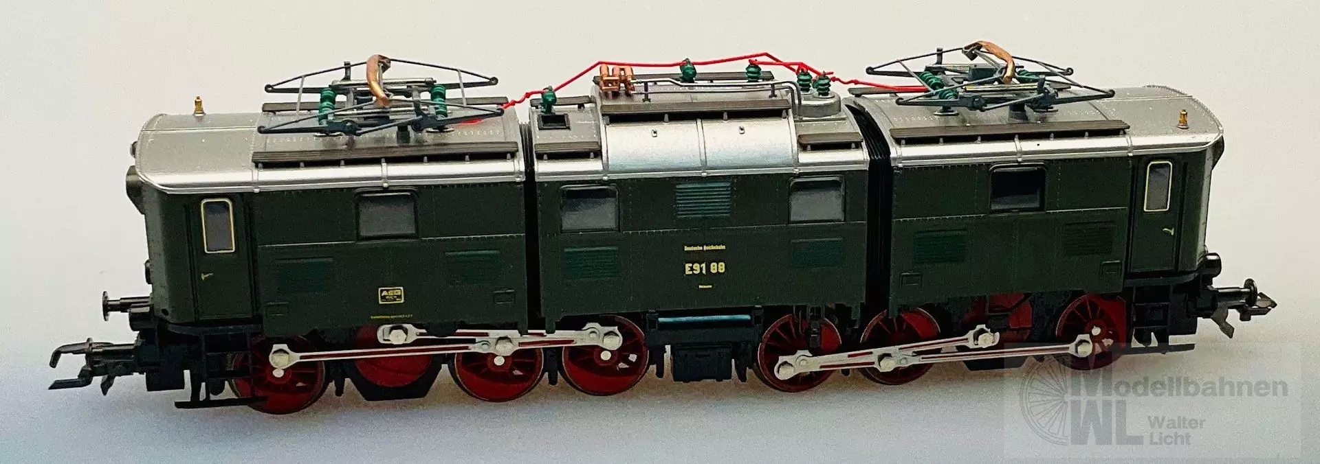 Roco 43737 - Roco - E-Lok E91 88 DRG Ep.II grün H0/GL