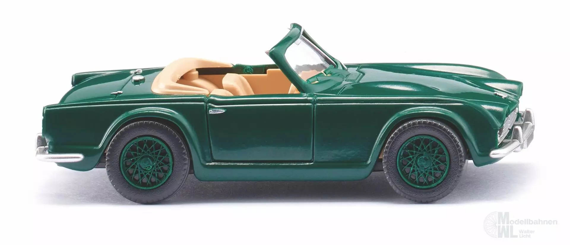Wiking 081506 - Triumph TR4 - moosgrün H0 1:87