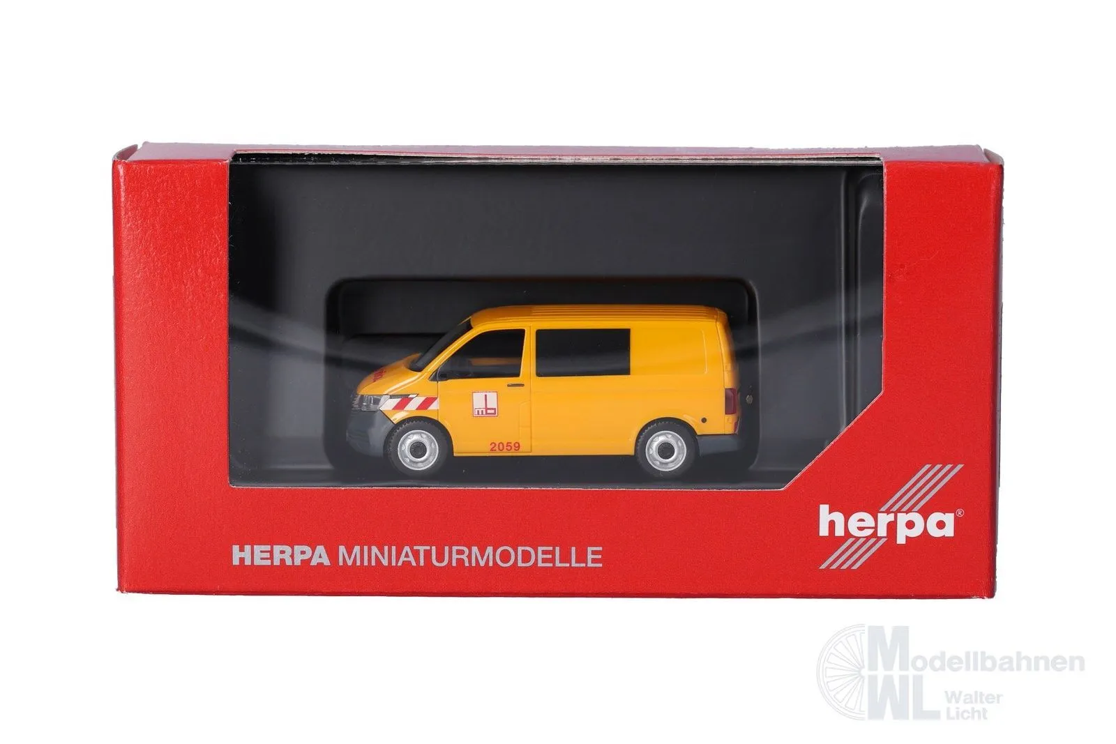 Herpa 099189 - VW T6.1 Halbbus Max Bögl H0 1:87