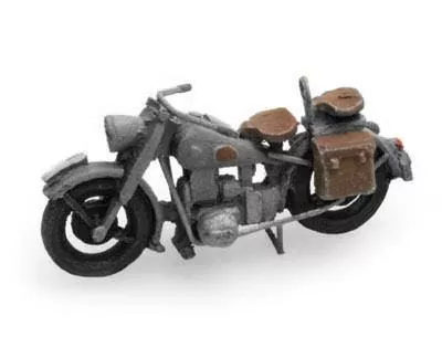 ARTITEC b.v. 387.45-GR - Motaorrad BMW R 75 grau Deutsche Wehrmacht H0 1:87