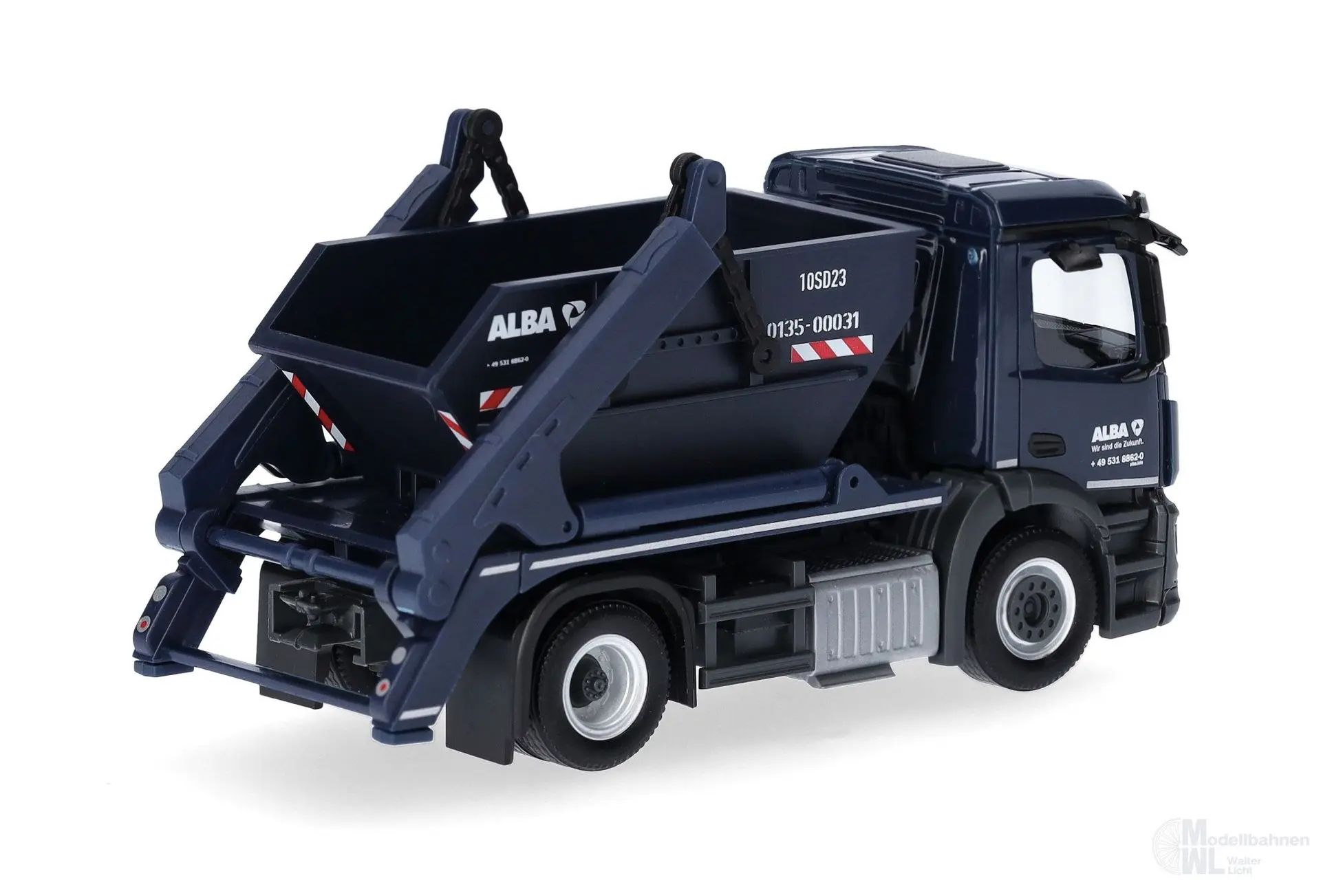 Herpa 318440 - Mercedes-Benz Actros S Absetzkipper AK12 ALBA H0 1:87