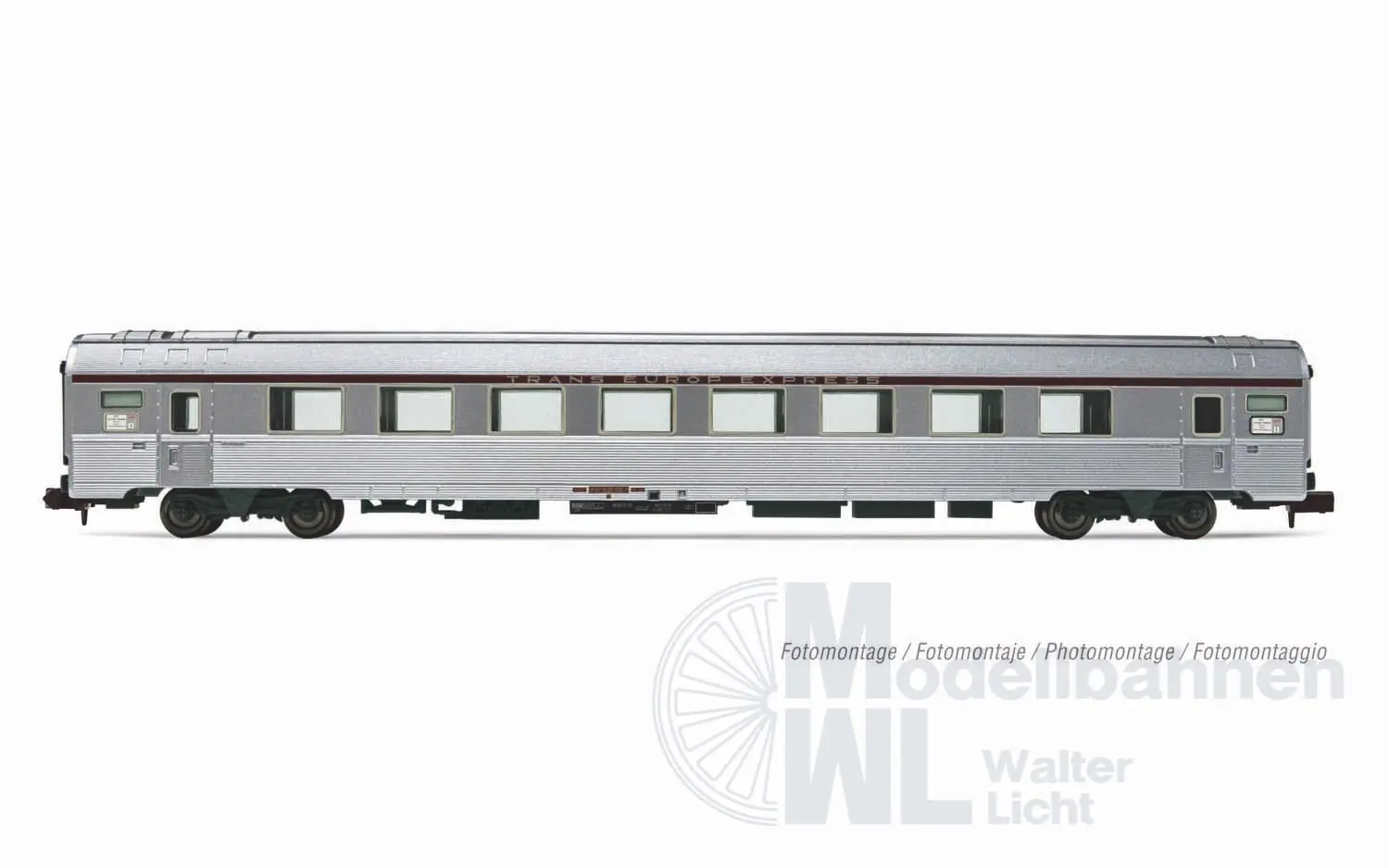Arnold 4498 - Personenwagen Set SNCF Ep.IV TEE Jules Verne 3.tlg. N 1:160