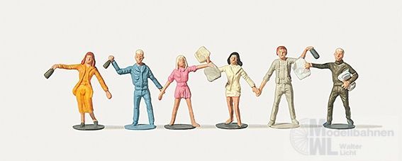 Merten Figuren 215008 - Abfall-Entsorger H0 1:87