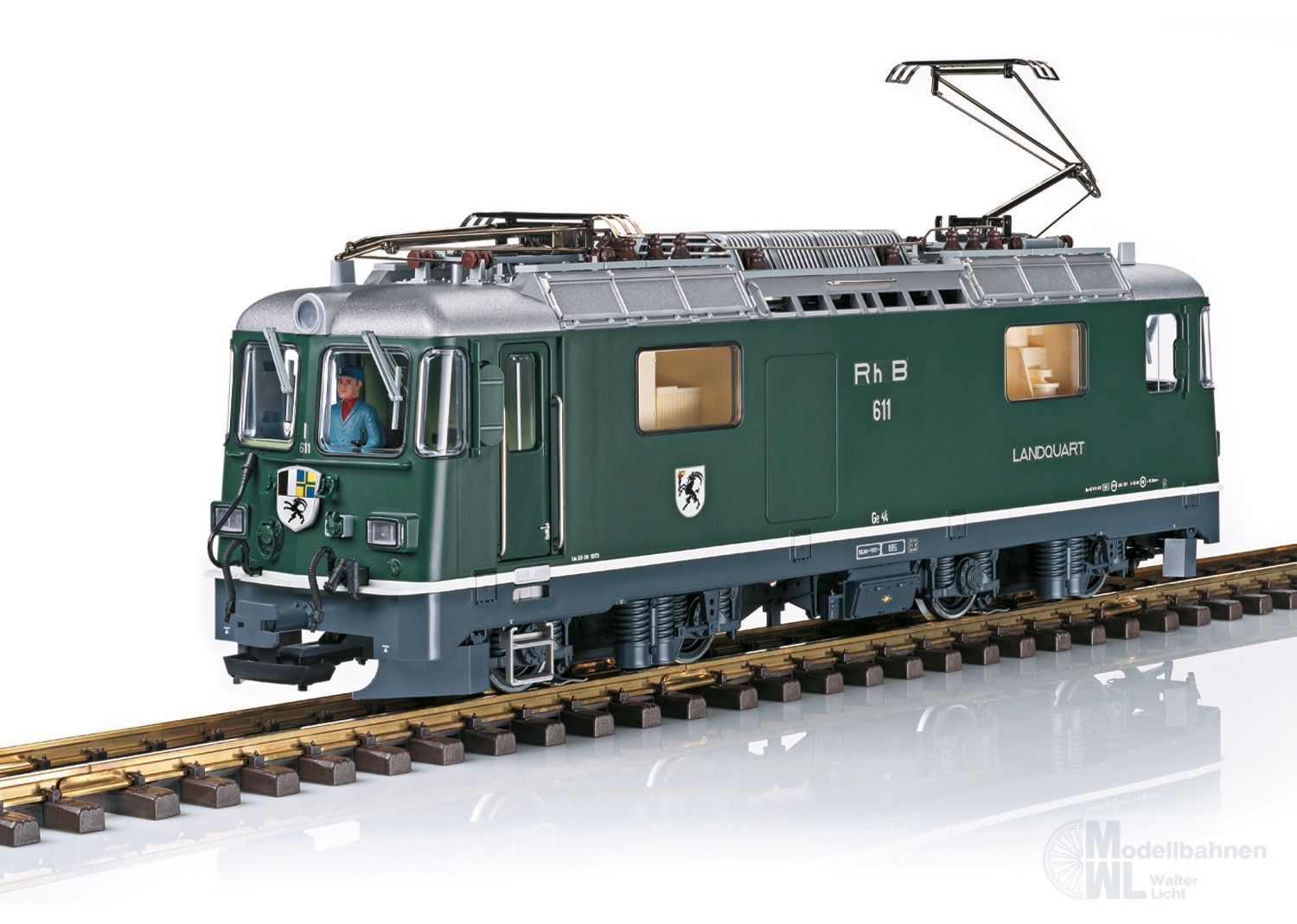 LGB 28447 - E-Lok Ge 4/4 II RhB Ep.VI 611 Spur G 1:22,5