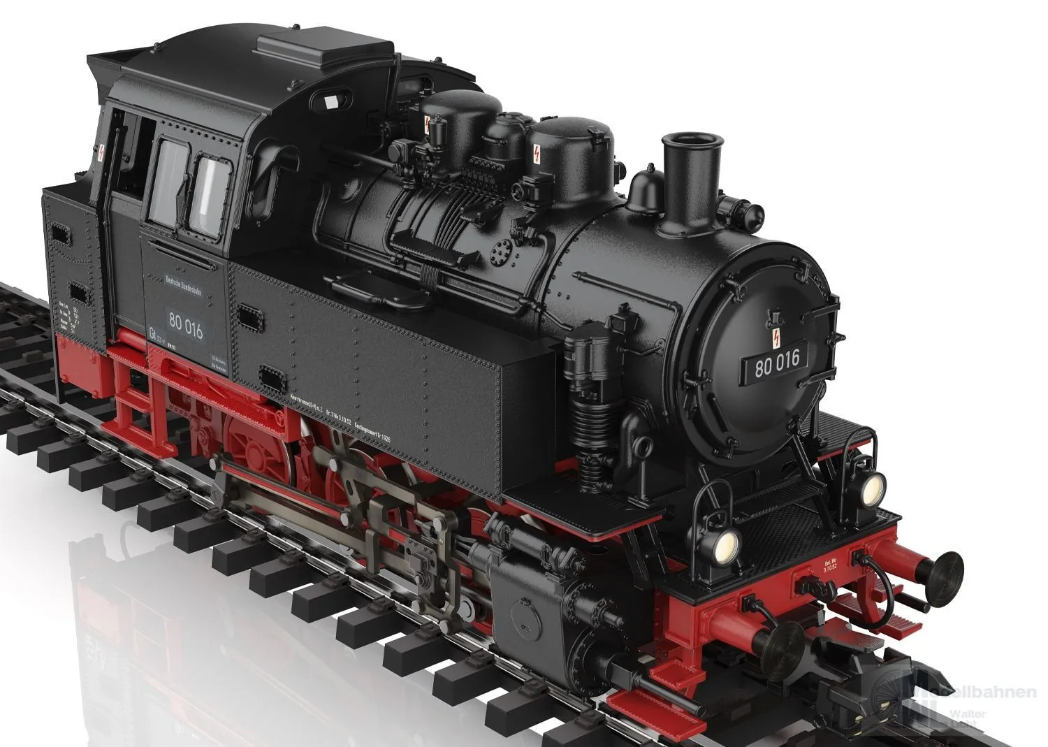 Märklin 37066 - Dampflok BR 80 DB Ep.III H0/WS Sound