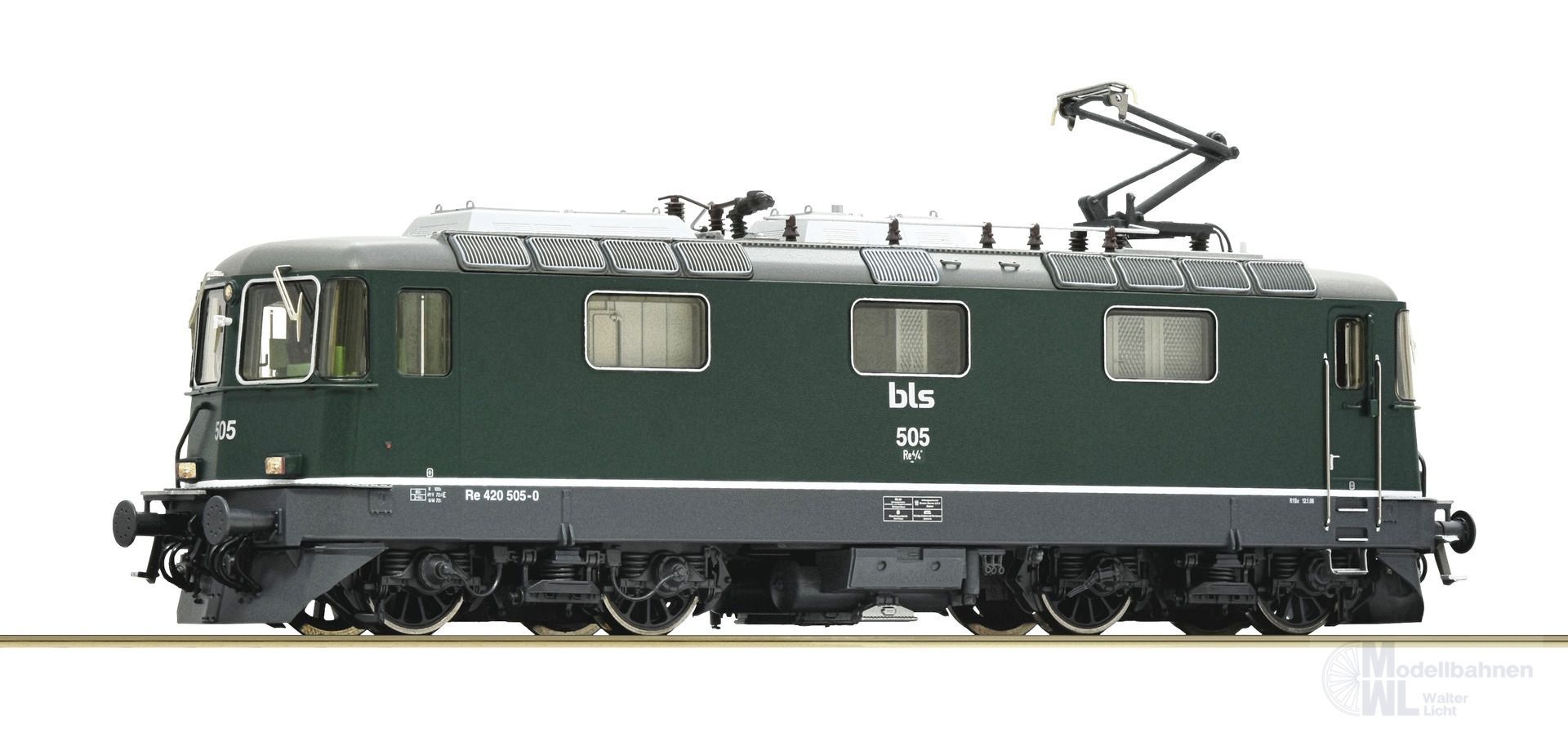 Roco 7520110 - E-Lok Re 420 505-0 BLS Ep.V H0/WS Sound