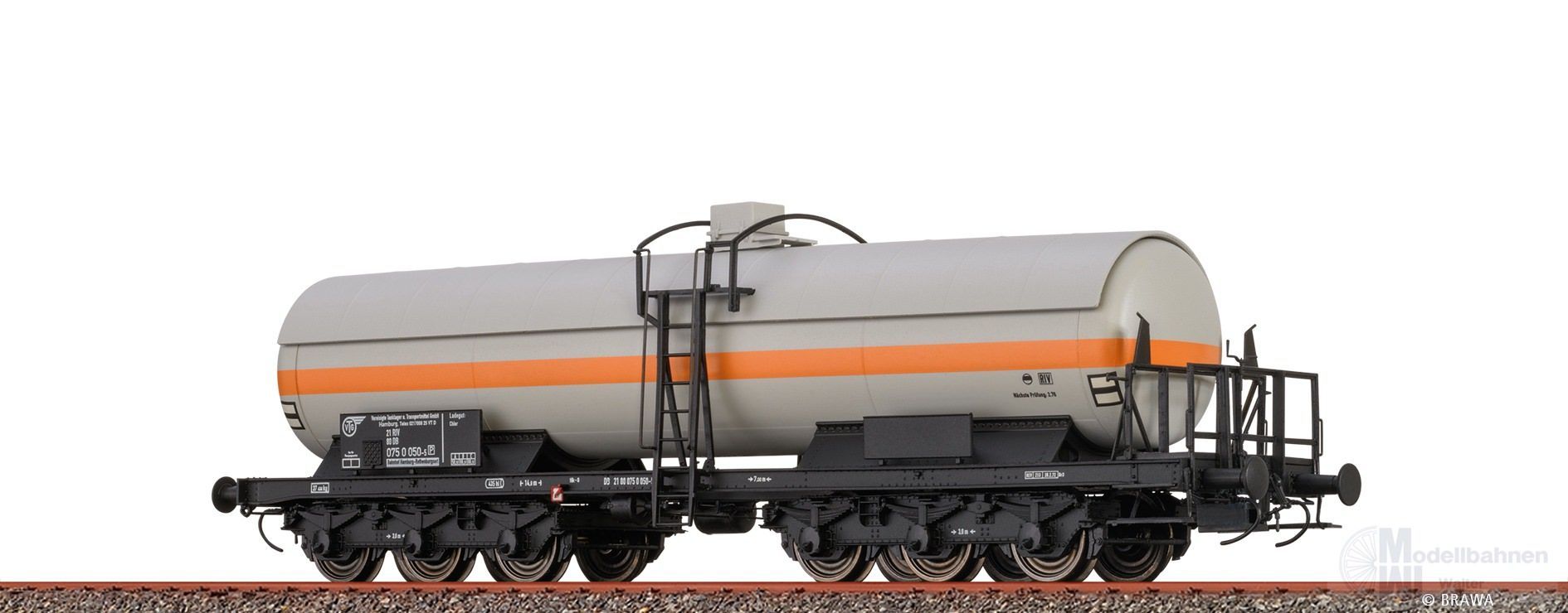 Brawa 50088 - Gaskesselwagen DB Ep.IV VTG ZZd H0/GL Brawa 50088 - Gaskesselwagen DB Ep.IV VTG ZZd H0/GL