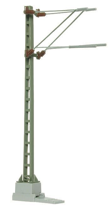 Viessmann 4113 - Streckenmast mit Doppelausleger H0 1:87 Viessmann 4113 - Streckenmast mit Doppelausleger H0 1:87