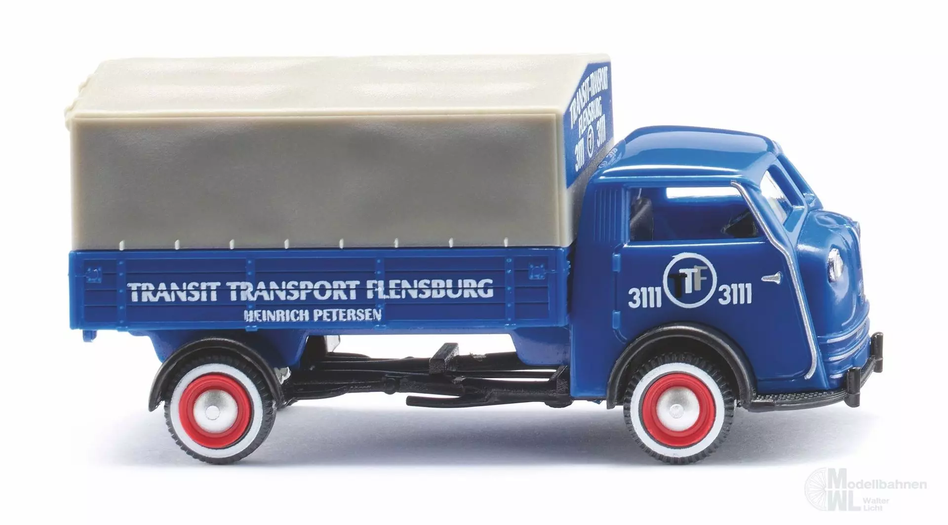 Wiking 033509 - Tempo Matador Hochpritsche Flensburger Spedition H0 1:87