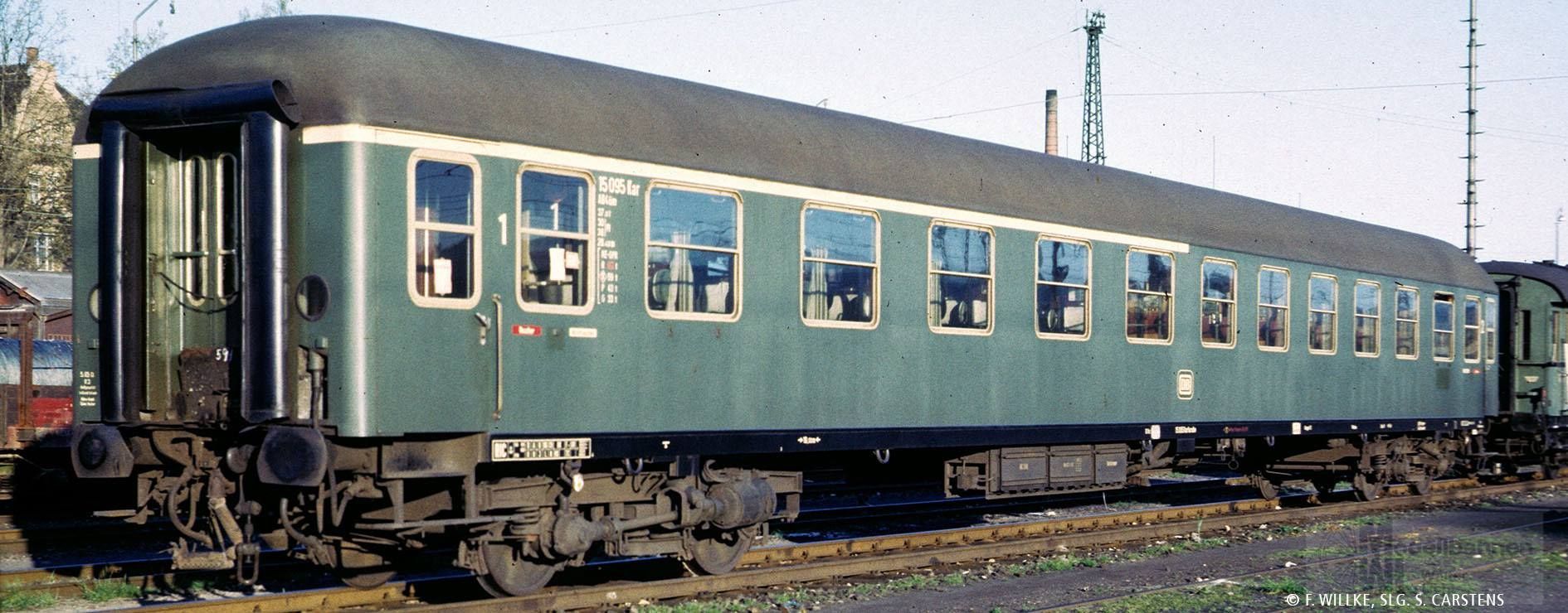 Brawa 58078 - Schnellzugwagen DB Ep.III AB4ümg-55 H0/GL Brawa 58078 - Schnellzugwagen DB Ep.III AB4ümg-55 H0/GL