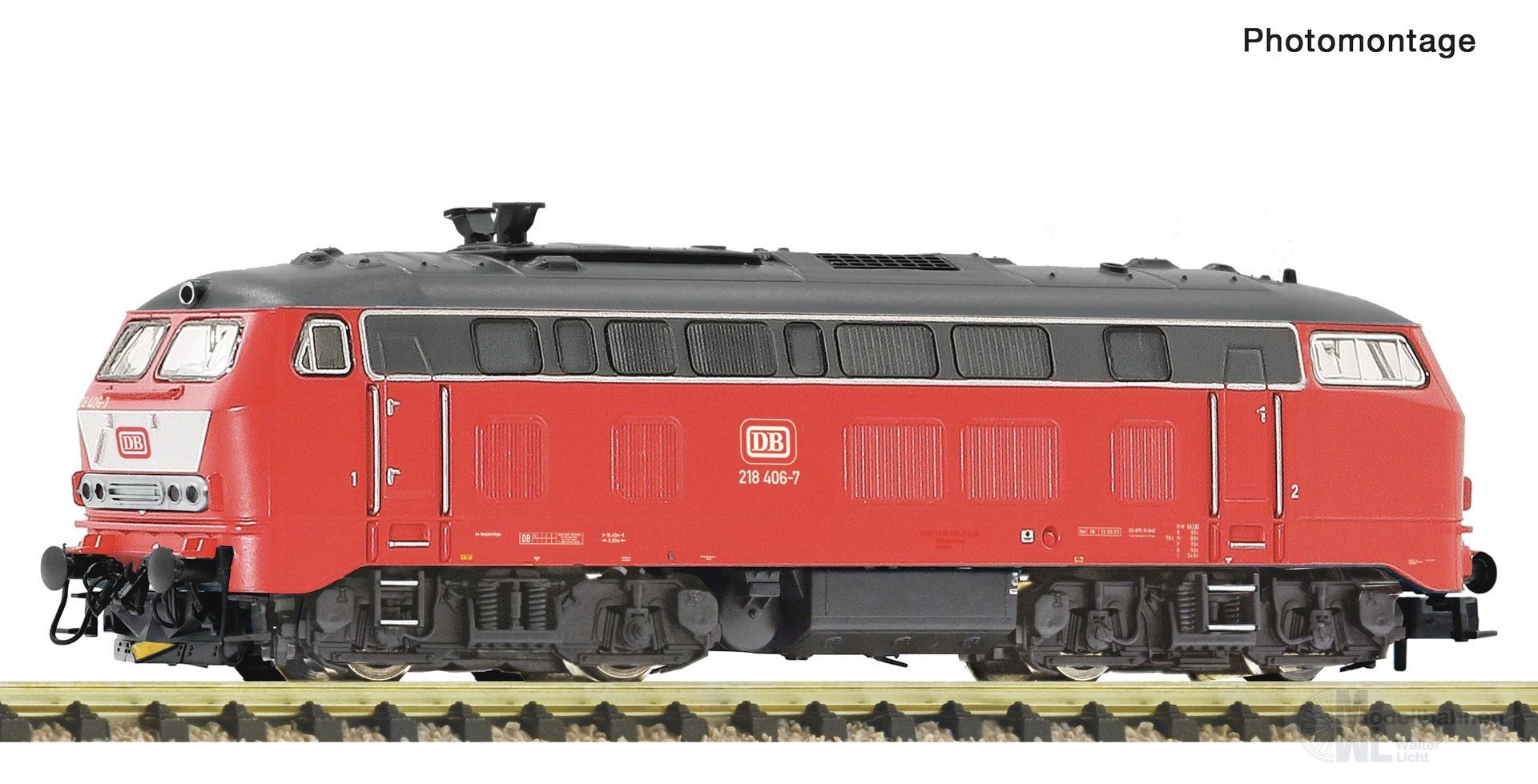 Fleischmann 7360034 - Diesellok BR 218 406-7 DB Ep.VI N 1:160