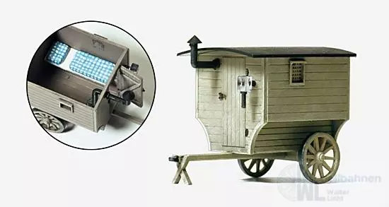 Preiser 17601 - Schäferkarren  Bausatz H0 1:87