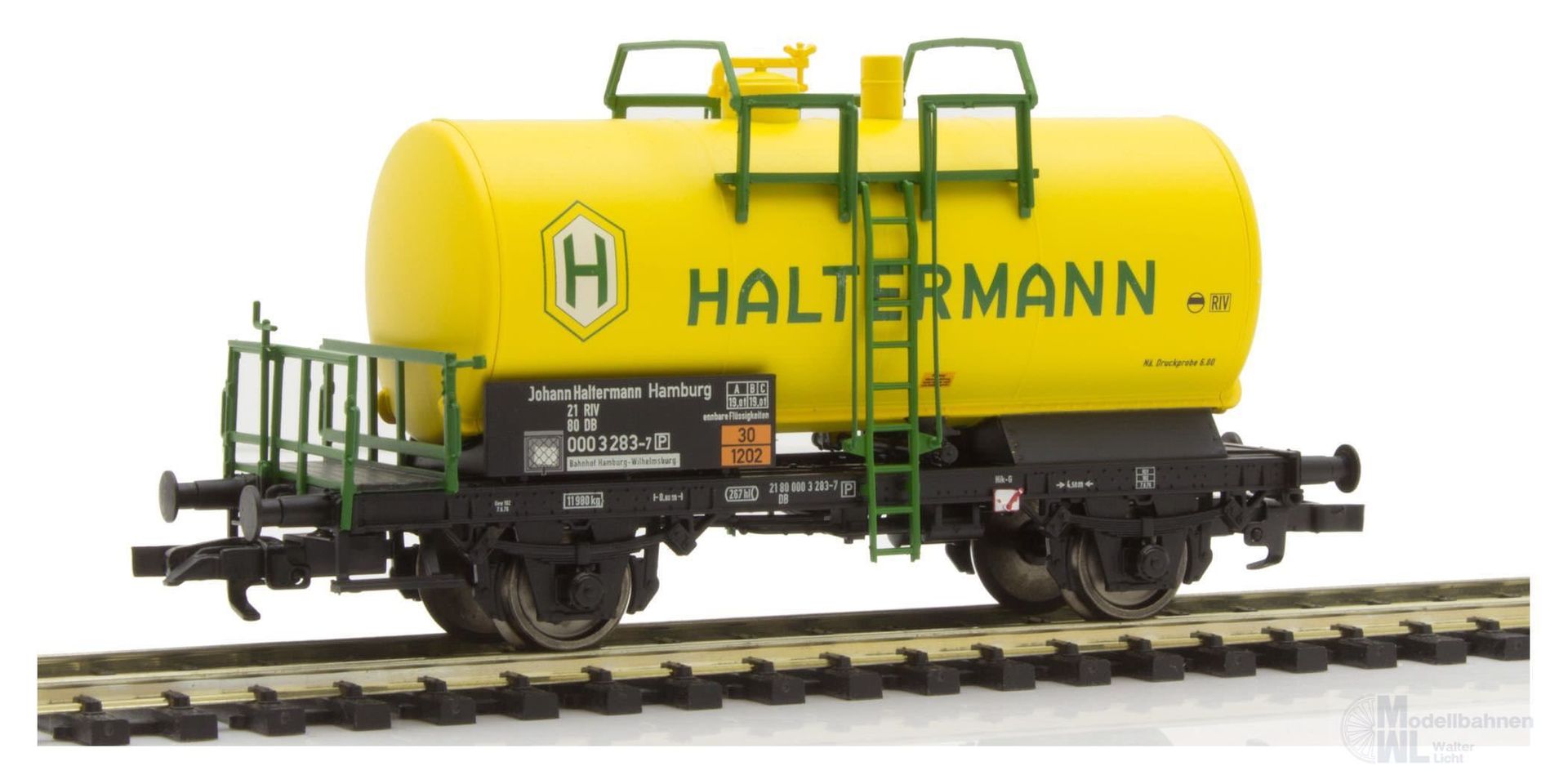 Liliput 235354 - Kesselwagen DB Ep.IV Haltermann 267 hl Tank H0/GL Liliput 235354 - Kesselwagen DB Ep.IV Haltermann 267 hl Tank H0/GL