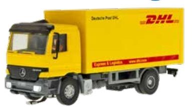 Viessmann 8118 - Mercedes-Benz ACTROS 2-achs Kofferaufbau DHL H0 1:87
