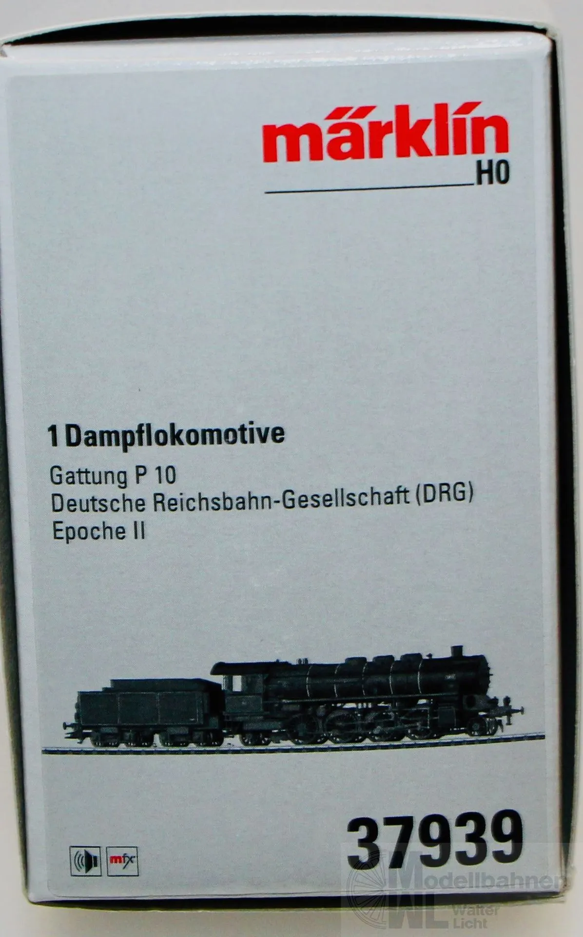 Märklin 37939 - MÄRKLIN -Dampflok P10 DRG Ep.II H0/WS mfx Sound