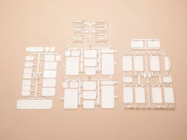 Auhagen 48251 - Fensterscheiben, Oberlichte H0 1:87 / TT 1:120