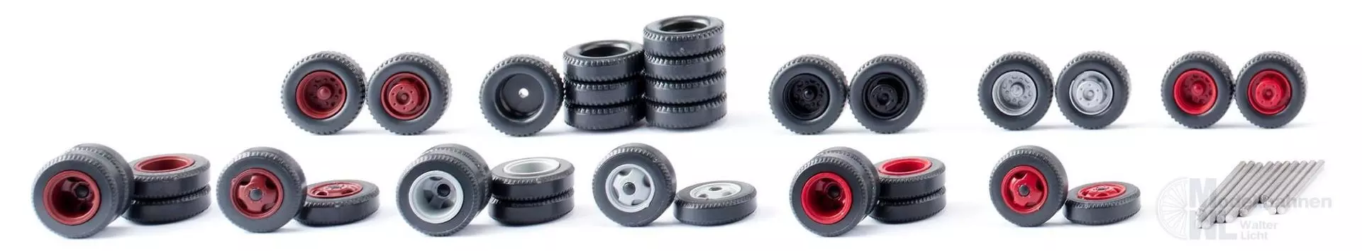 Wiking 001834 - Zubehörpackung - Räder H0 1:87