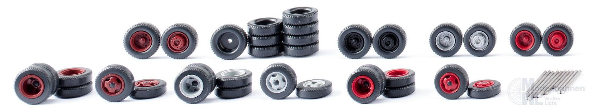 Wiking 001834 - Zubehörpackung - Räder H0 1:87