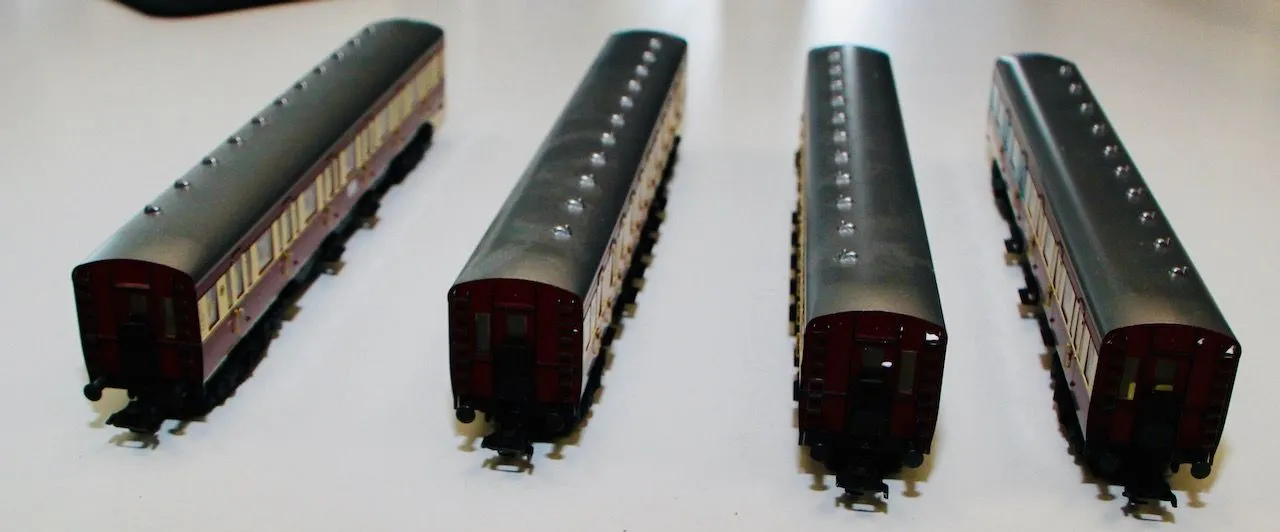 Märklin 43108 - MÄRKLIN - Nahverkehrswagen Set DRG Ep.II und Ergänzungswagen H0/WS Digital