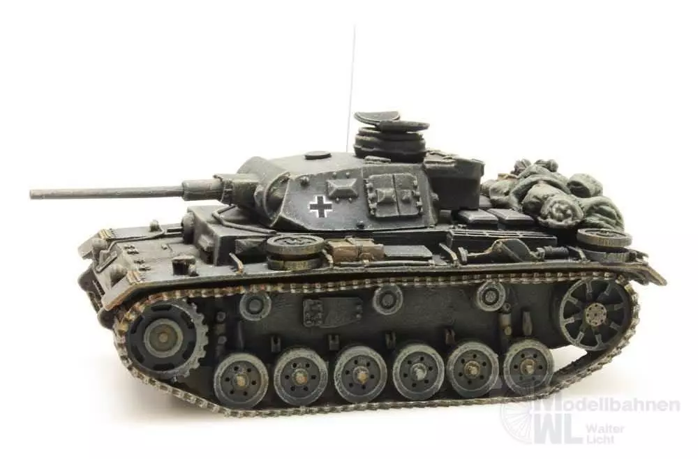 ARTITEC b.v. 387315 - WM pzkw III ausf J grau H0 1:87