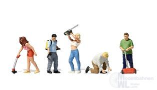 Preiser 10810 - Gartenarbeit H0 1:87