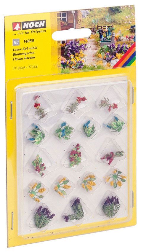Noch 14050 - Blumengarten 17 Pflanzen H0 1:87 Noch 14050 - Blumengarten 17 Pflanzen H0 1:87