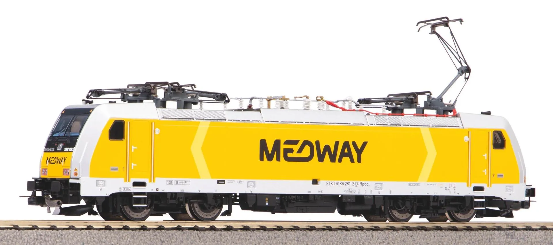 Piko 59771 - E-Lok BR 186 Medway Ep.VI H0/GL Sound