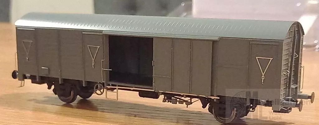 Exact Train 23031 - Güterwagen Set PKP Ep.IV Gbs braun H0/GL