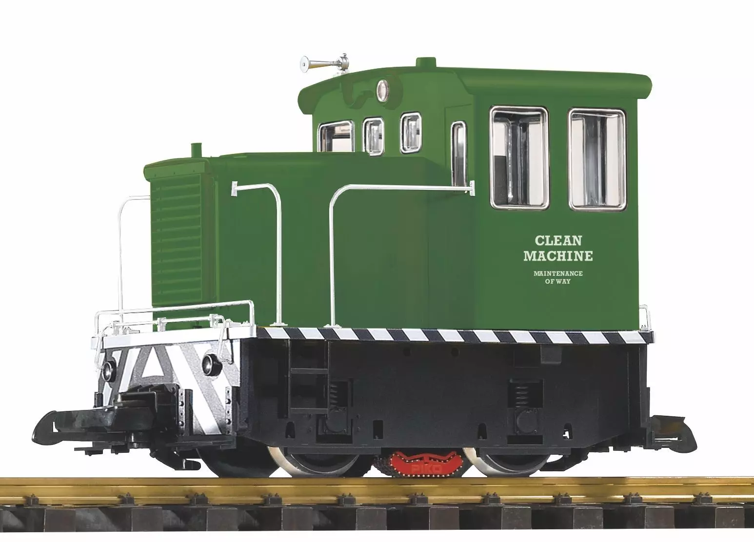 Piko 38508 - Diesellok GE 25-Ton Gleisreinigungslok SPUR G 1:22,5 Batteriebetrieb/Soun