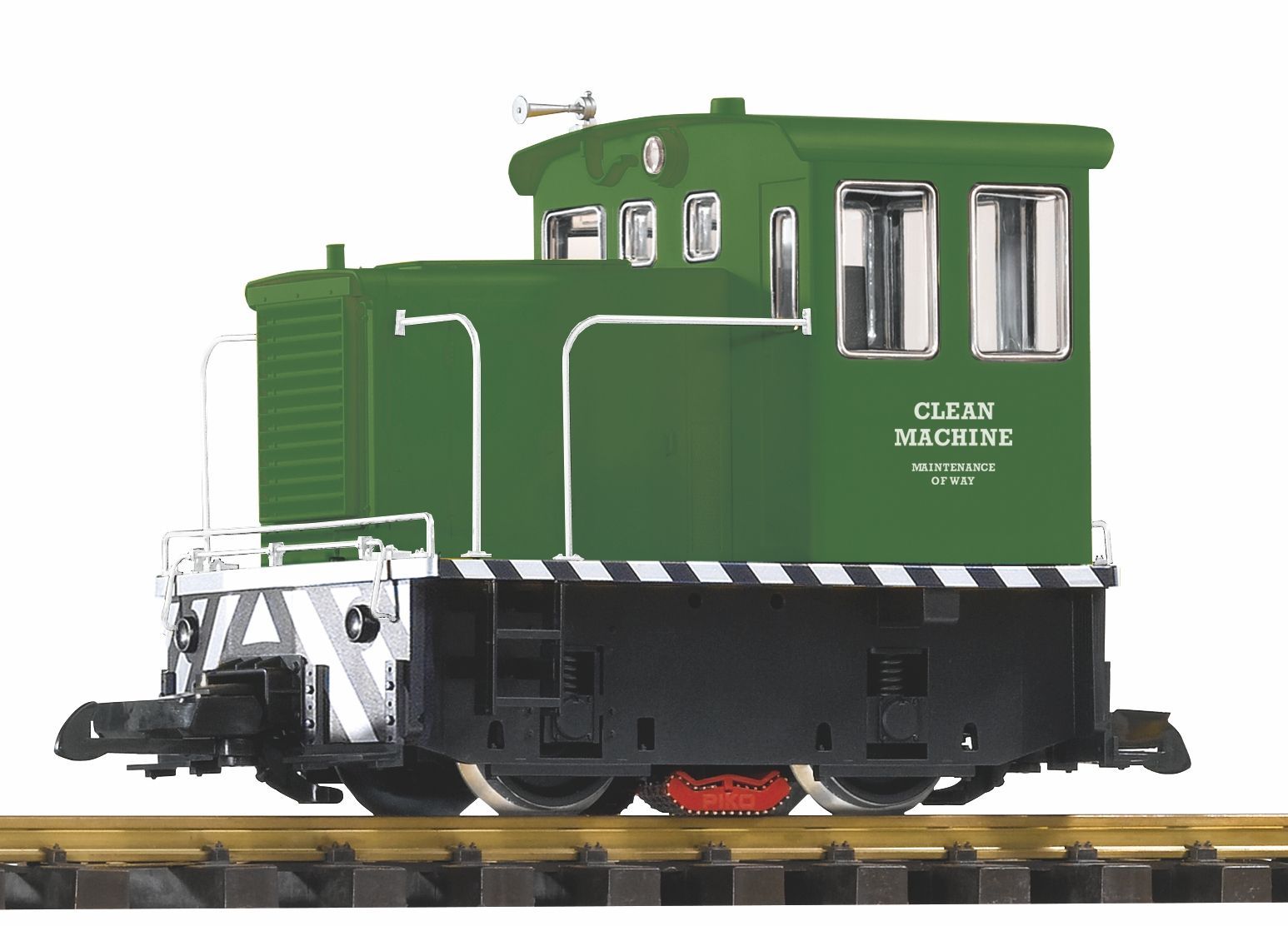 Piko 38508 - Diesellok GE 25-Ton Gleisreinigungslok SPUR G 1:22,5 Batteriebetrieb/Soun