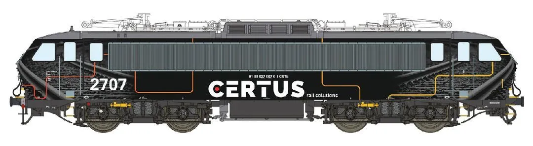 LS Models 12057DCS - E-Lok HLE 27 CERTUS Ep.VI 2707 H0/GL Sound