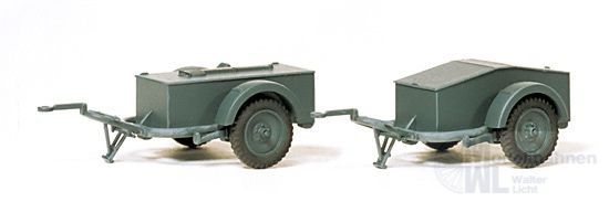 Preiser 16574 - SdAnh 51 mit Munitionsamhänger H0 1:87 Preiser 16574 - SdAnh 51 mit Munitionsamhänger H0 1:87