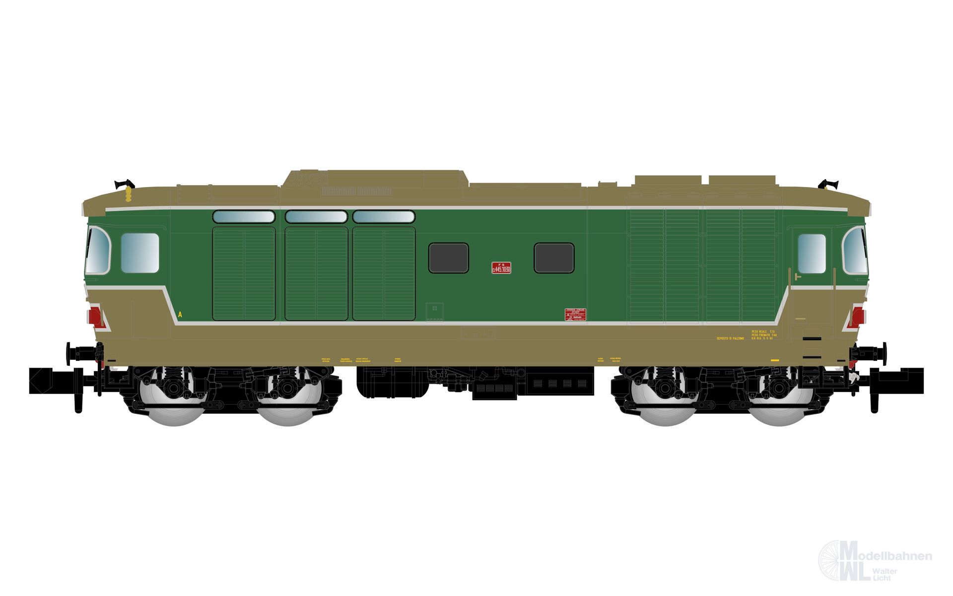 Arnold 2654S - Diesellok Reihe D 445 FS Ep.IV 1.Bauserie N 1:160 Sound