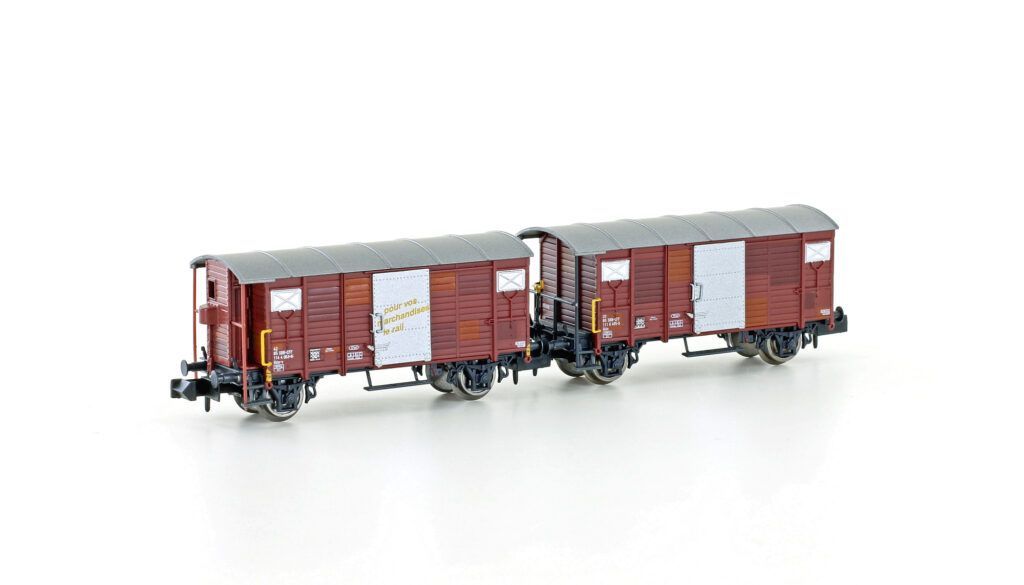 H24202-1024x585 Hobbytrain 24202 - Güterwagen Set K2 SBB Ep.IV 2.tlg. braun N 1:160