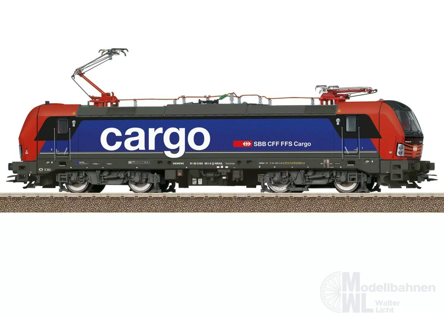 Trix 25210 - E-Lok BR 193 SBB Cargo Ep.VI H0/GL Sound