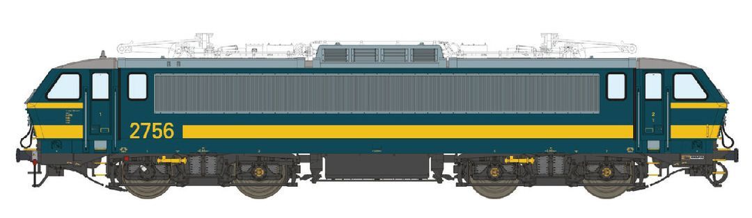12066 LS Models 12066DC - E-Lok HLE 27 SNCB Ep.VI H0/GL