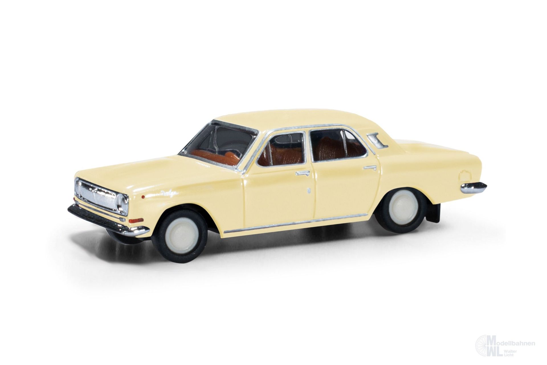 Herpa 066884-002 - Wolga M24 perlweiß TT 1:120