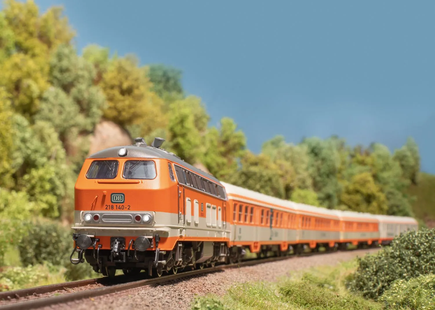 Trix 22646 - Diesellok BR 218 DB Ep.IV City-Bahn H0/GL Sound