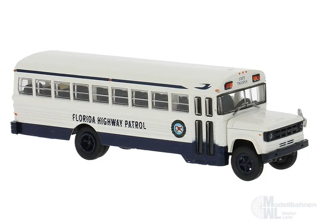 Brekina 61338 - Dodge S 600 Florida Highway patrol H0 1:87