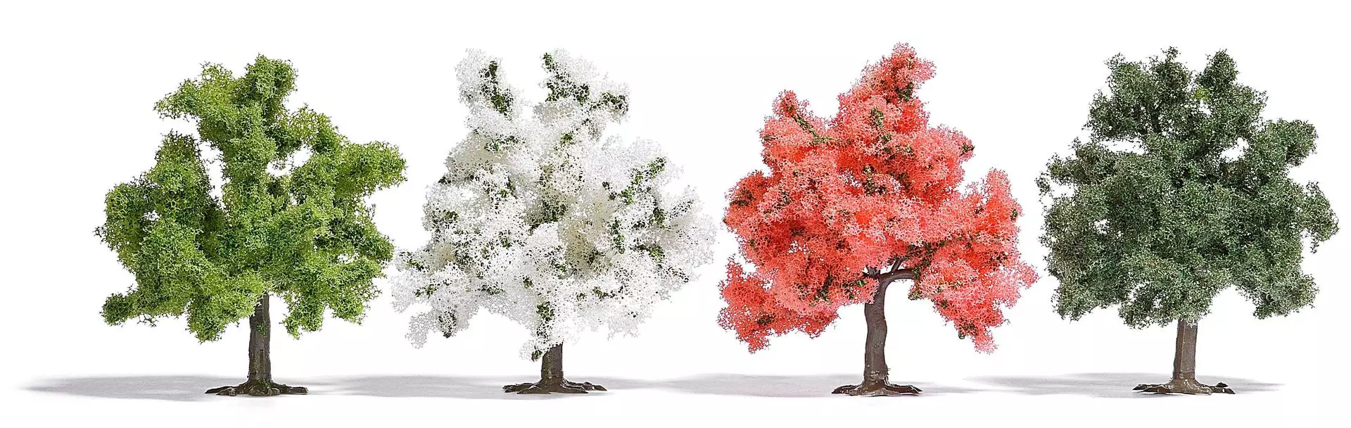 Busch 6841 - 4 Obstbäume (75) H0 1:87