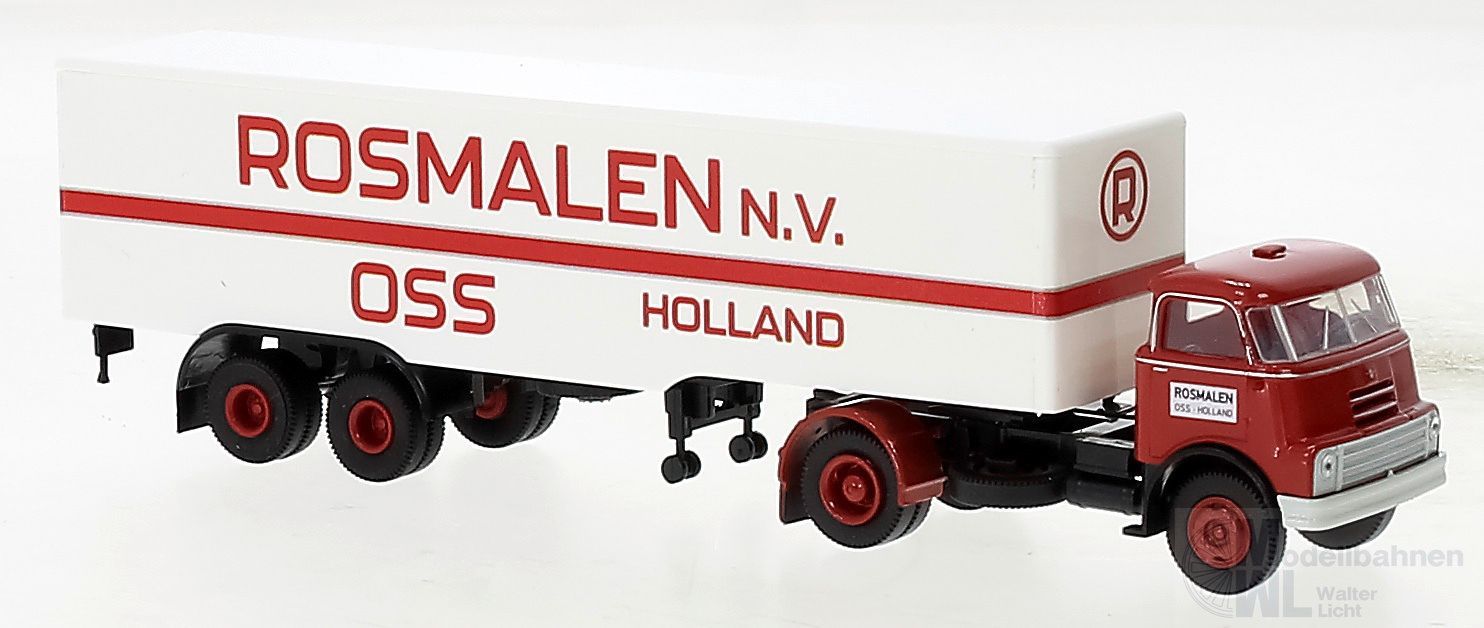 Brekina 85233 - DAF Do 2000 Koffer-Sattelzug Rosmalen H0 1:87 Brekina 85233 - DAF Do 2000 Koffer-Sattelzug Rosmalen H0 1:87