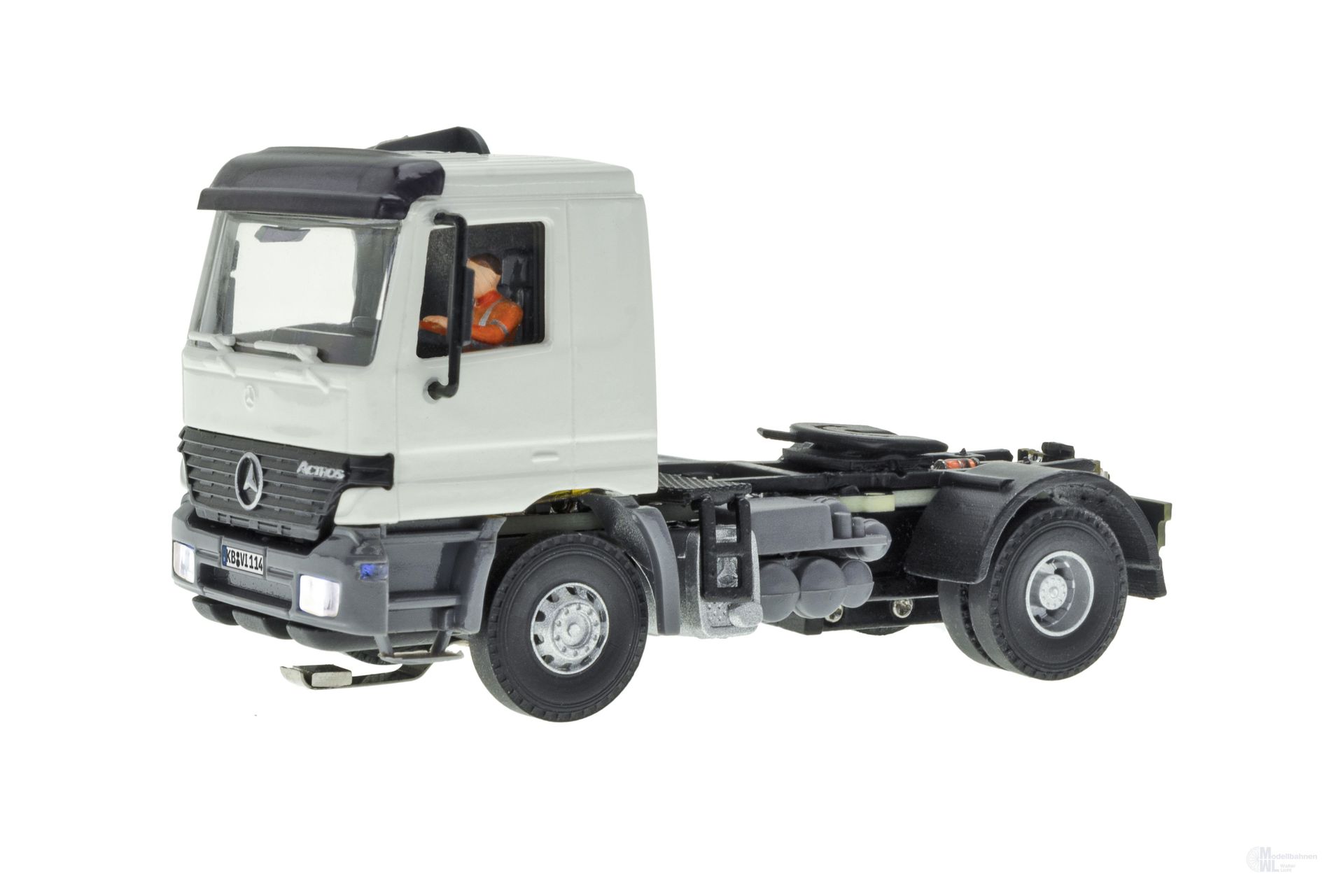 Viessmann 8114 - CarMotion Mercedes-Benz Actros 2-achs Sattelzugmaschine Basis H0 1:87