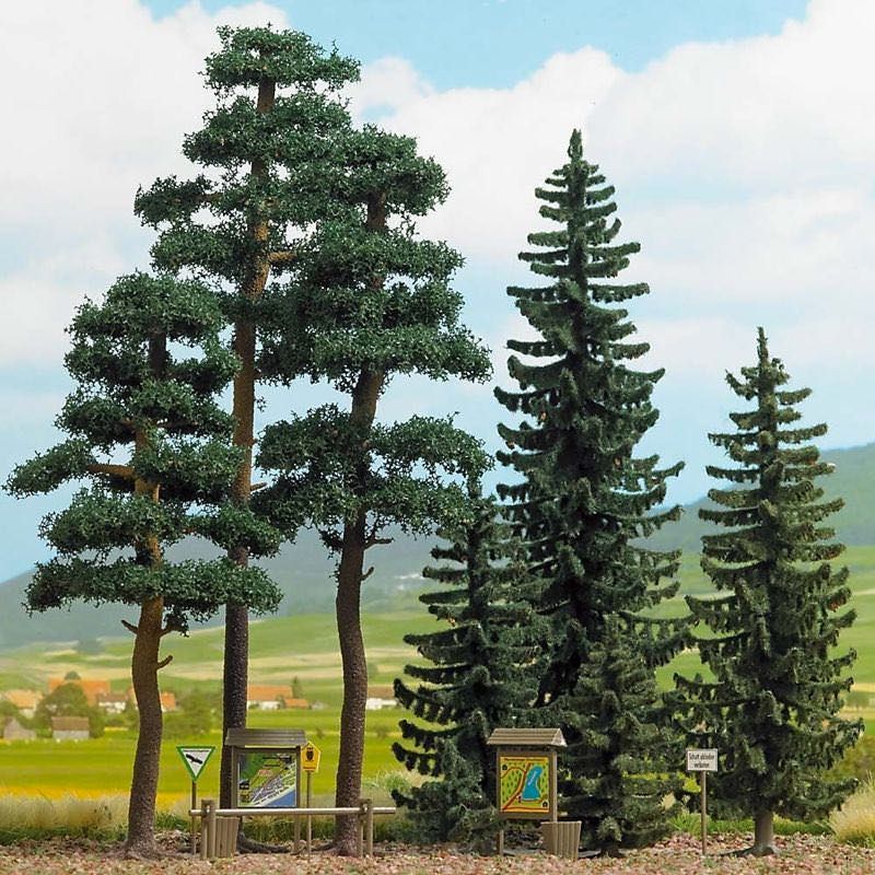 Busch 6393 - Fichten- & Kiefernwald H0 1:87