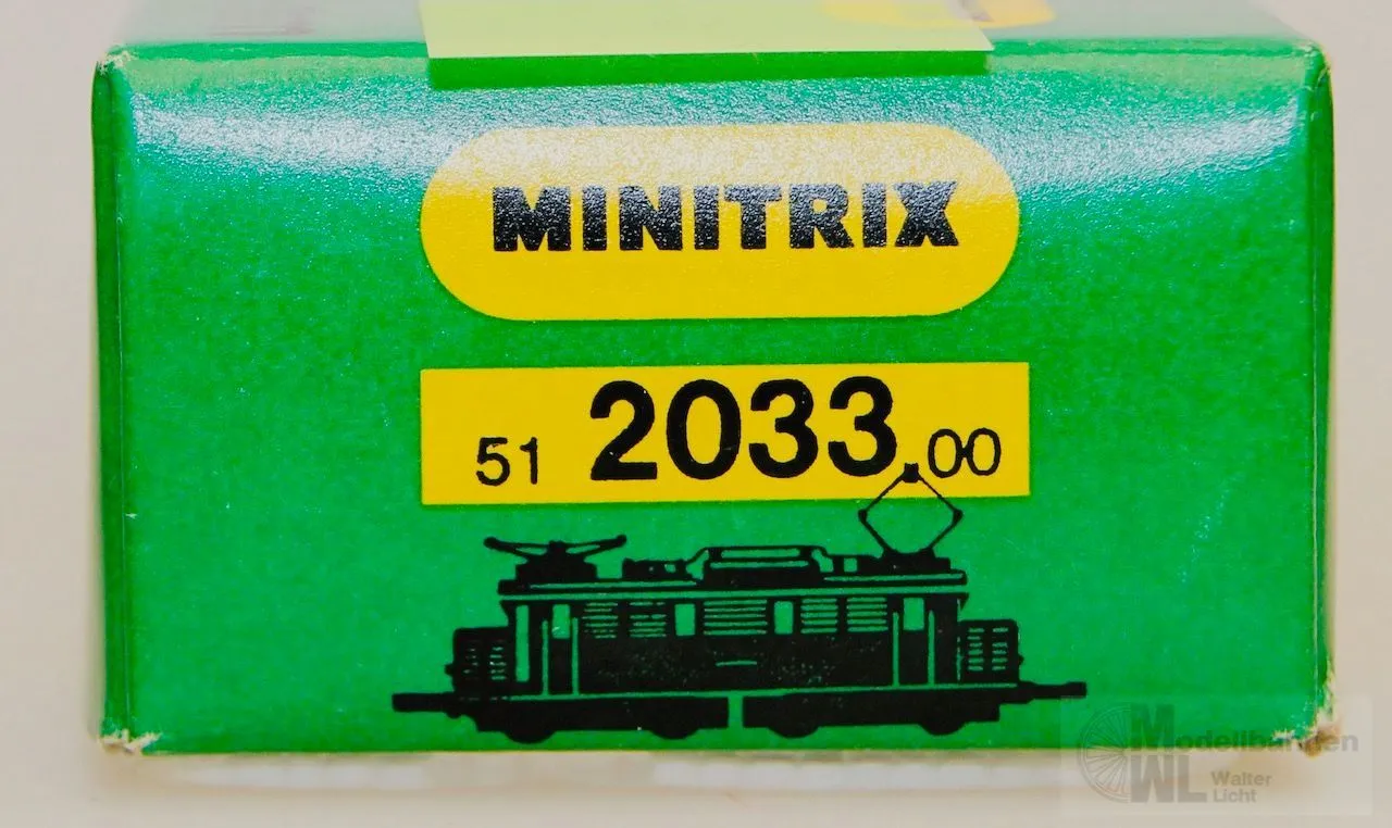 Trix 12033 - MINITRIX - E-Lok BR 144 083-3 DB Ep.IV N 1:160