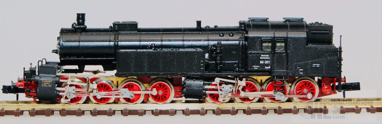 Arnold 2275 - ARNOLD - Dampflok BR 96 016 DRG Ep.II mit Faulhabermotor N 1:160
