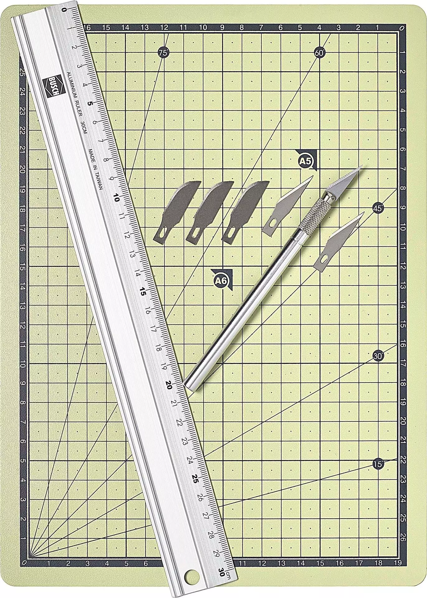 Busch 7201 - Prägeplatten  H0 1:87 / TT 1:120 / N 1:160 / Z 1:220
